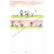 Conjunto de Papel de Carta Antigo Snoopy & Friends Football Peanuts Japan