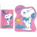 Conjunto de Papel de Carta Antigo Snoopy Hello Peanuts hallmark Japan