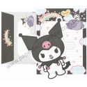 Ano 2005. Conjunto de Papel de Carta Kuromi Halloween Sanrio