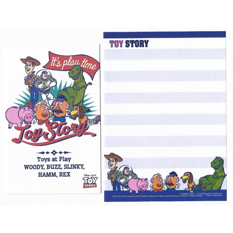 Conjunto de Mini Papel de Carta Pixar Toy Story 2