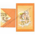 Conjunto de Papel de Carta Antigo Importado CNL Darling L1