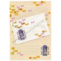 Conjunto de Papel de Carta Antigo Cake CLL Japan