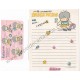 Conjunto de Papel de Carta Antigo Basket Kids Tanpopo Japan