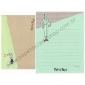 Conjunto de Papel de Carta Antigo (Vintage) Patty Royd Lyric Japan