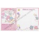 Ano 2009. Conjunto de Papel de Carta Little Twin Stars K1 F1 Sanrio