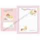 Ano 2006. Conjunto de Papel de Carta Little Twin Stars C1 Sanrio