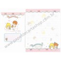 Ano 2006. Conjunto de Papel de Carta Little Twin Stars C2 Sanrio