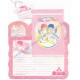 Ano 1991. Conjunto de Papel de Carta Little Twin Stars G Antigo (Vintage) Sanrio