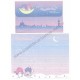 Ano 2004. Conjunto de Papel de Carta Little Twin Stars CLL Sanrio