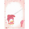 Ano 1986. Papel de Carta My Melody Vintage Sanrio Argentina