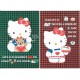 Ano 1990. Conjunto de Papel de Carta Hello Kitty Trio Sanrio