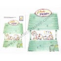 Conjunto de Papel de Carta Vintage Fruit Ice Cream - Pastel Fancy Co.