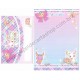 Ano 2011. Conjunto de Papel de Carta Jewelpet CLL Sanrio