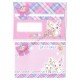 Ano 2011. Conjunto de Mini-Papel de Carta Jewelpet CLL Sanrio