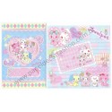 Ano 2014. Kit 3 Conjuntos de Papel de Carta Jewelpet Sanrio