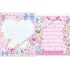 Ano 2013. Conjunto de Papel de Carta Jewelpet CRS Sanrio