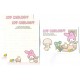 Ano 2014. Conjunto de MINI-Papel de Carta My Melody CBR Sanrio