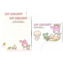 Ano 2014. Conjunto de MINI-Papel de Carta My Melody CBR Sanrio