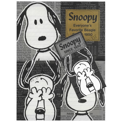 Conjunto de Papel de Carta Snoopy CBL Vintage Hallmark Japan