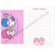 Ano 1989. Conjunto de Papel de Carta Little Twin Stars Antigo (Vintage) Sanrio