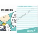 Kit 4 Conjuntos de Papéis de Carta Snoopy See You Again Peanuts 2014