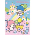 Ano 1984. Conjunto de Papel de Carta Little Twin Stars Vintage Sanrio