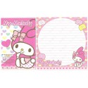 Ano 2011. Conjunto de Papel de Carta My Melody Pants1 Sanrio