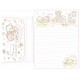 Ano 2012 Conjunto de Papel de Carta Little Twin Stars Market RS Sanrio