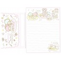 Ano 2012 Conjunto de Papel de Carta Little Twin Stars Market RS Sanrio