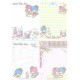 Ano 2010. Kit 16 NOTAS Little Twin Stars Sanrio Ellon