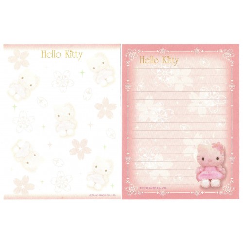 Ano 2007. Kit 2 Notas Hello Kitty Pelúcia Sanrio