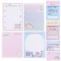 Ano 2019. Kit 3 Conjuntos de Papel de Carta Little Twin Stars Sanrio