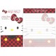 Ano 2011. Conjunto de Papel de Carta Hello Kitty Cat CVM2 Sanrio
