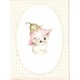 Notelette Antigo Gatinho Hallmark Crown