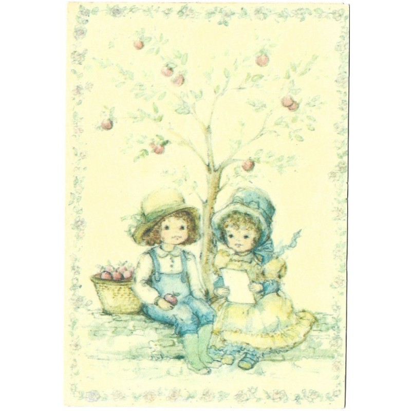 Notelette Antigo Importado Apple Tree - Hallmark