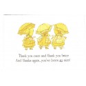 Notelette Antigo Importado Sun Bonnet Yellow - American Greetings