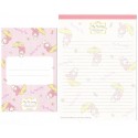 Ano 2013. Kit 2 Conjuntos de Papel de Carta My Melody Umbrella Sanrio