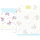 Ano 2013. Kit 2 Conjuntos de Papel de Carta My Melody Umbrella Sanrio