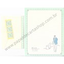 Conjunto de Papel de Carta Antigo Alison JAPAN