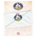 Conjunto de Papel de Carta Antigo (Vintage) Moo Moo CAZ