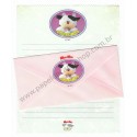 Conjunto de Papel de Carta Antigo (Vintage) Moo Moo CRS