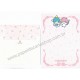 Ano 1984. Conjunto de Papel de Carta Little Twin Stars CRS Sanrio