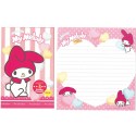 Ano 2011. Conjunto de Papel de Carta My Melody Fruits Mix Sanrio