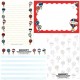 Ano 2013. Kit 4 Notas Snoopy Balloon Peanuts Japan