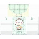 Conjunto de Papel de Carta Vintage Charming Lulu CVD Sunbeam JPN