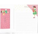 Conjunto de Papel de Carta Vintage Petite Fille Japan