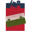 Conjunto de Papel de Carta Vintage Jungle Holiday Japan