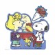 Conjunto de Papel de Carta Snoopy Turma Flores Vintage Hallmark Japan