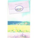 Ano 1983. Conjunto de Papel de Carta Memories of Rural Scenery Sanrio