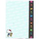 Ano 2004. Conjunto de Papel de Carta Hello Kitty Col 15 Sanrio